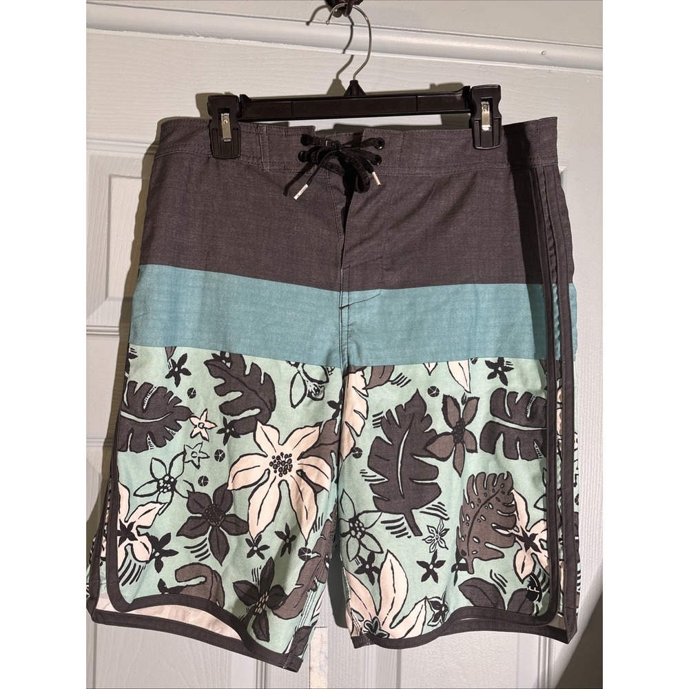 O'Neal Hyperfreak Lahaina Swim Trunks Sz 32. Tropical . Unlined
